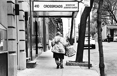 Homeless : Street Life : New York : Personal Photo Projects : Photos : Richard Moore : Photographer